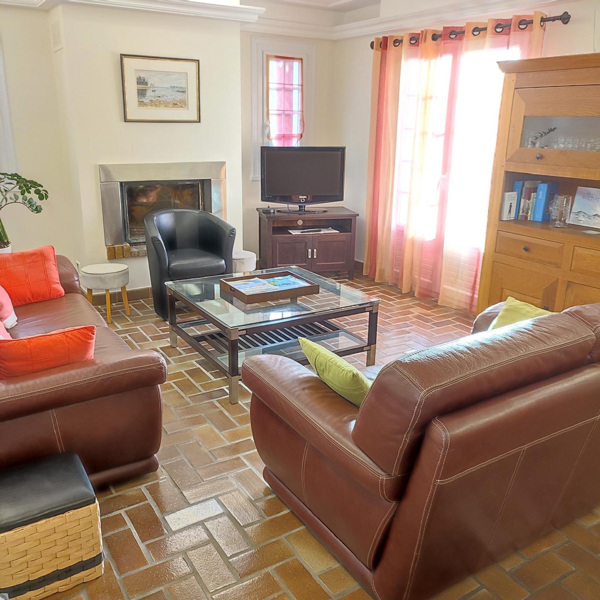 Maison Classee 3 Etoiles, Grand Jardin Clos Au Calme Proche Centre Ville, 10 Min Des Plages Pont-lʼAbbé Zewnętrze zdjęcie
